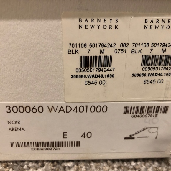 Balenciaga Arena Sneakers Black Size E40 - Picture 9 of 9